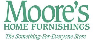 Moore's Home Furnishings logo with tagline "The Something-For-Everyone Store"