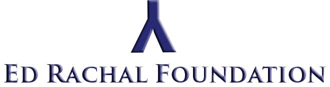 Logo of Ed Rachal Foundation with stylized letter design above the name.