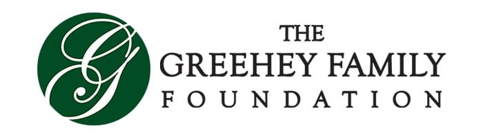 Logo of The Greehey Family Foundation with a green circular emblem containing a stylized letter G.